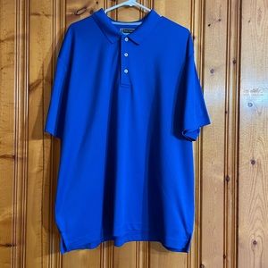PGA Tour blue golf shirt